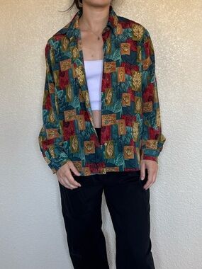 90s button up shirt